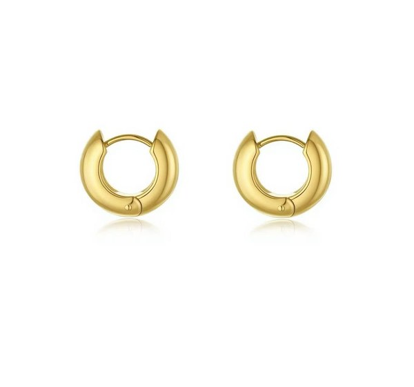 Curved Drop Earring