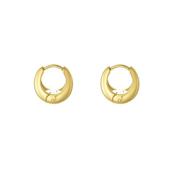 Ridged Dangle Earring