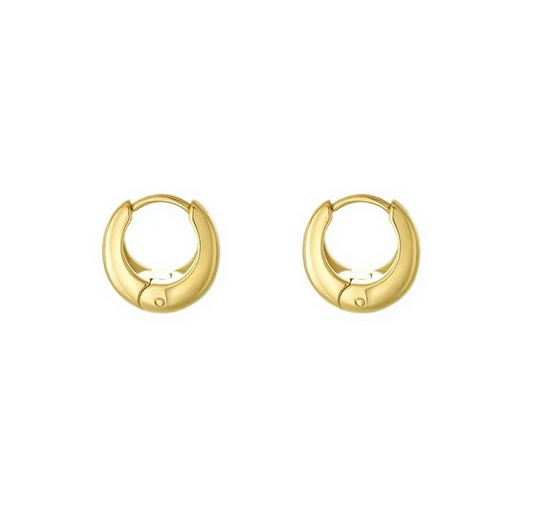 Ridged Dangle Earring