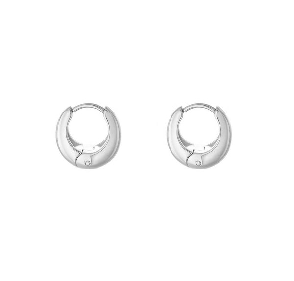 Ridged Dangle Earring