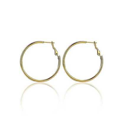 Curled Signet Earring