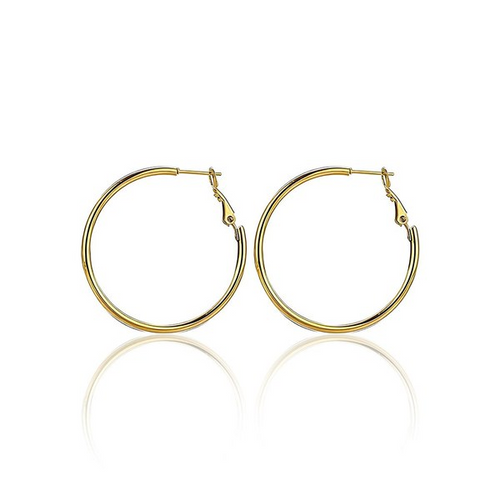 Curled Signet Earring