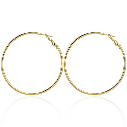 Fine Hoop Earring