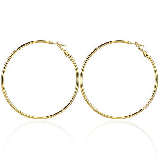 Fine Hoop Earring