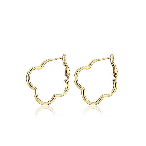 Curled Wave Earring