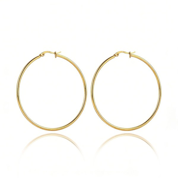 Beaded Signet Earring