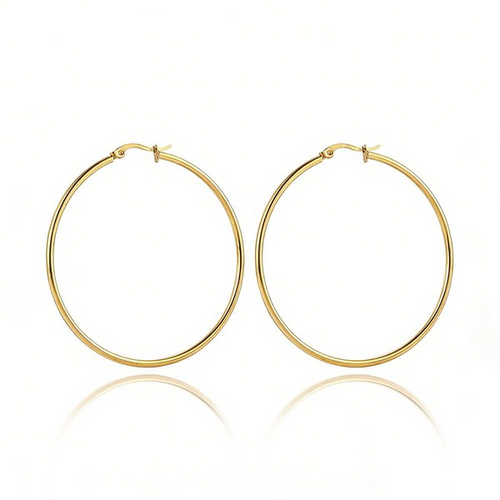 Beaded Signet Earring