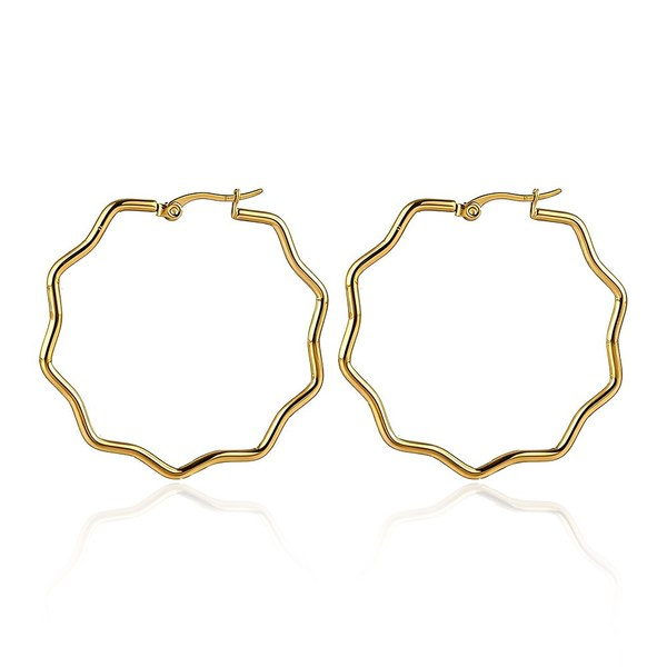 Domed Arc Earring