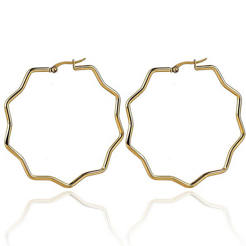Twisted Notch Earring