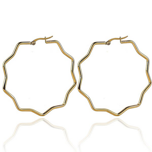Twisted Notch Earring
