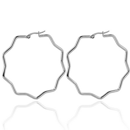 Twisted Notch Earring
