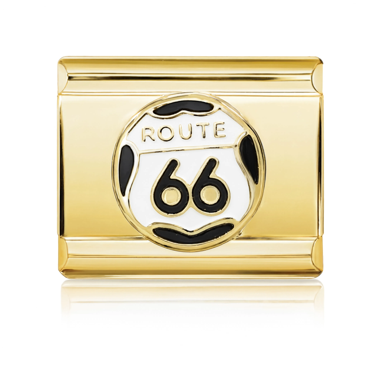 Route 66 Charm HD Gold
