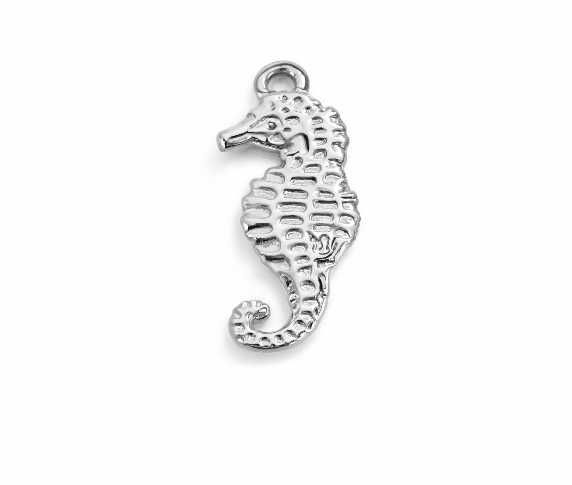 Seahorse Charm Silver