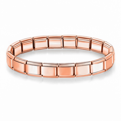 Italian Charm Bracelet - Rose Gold