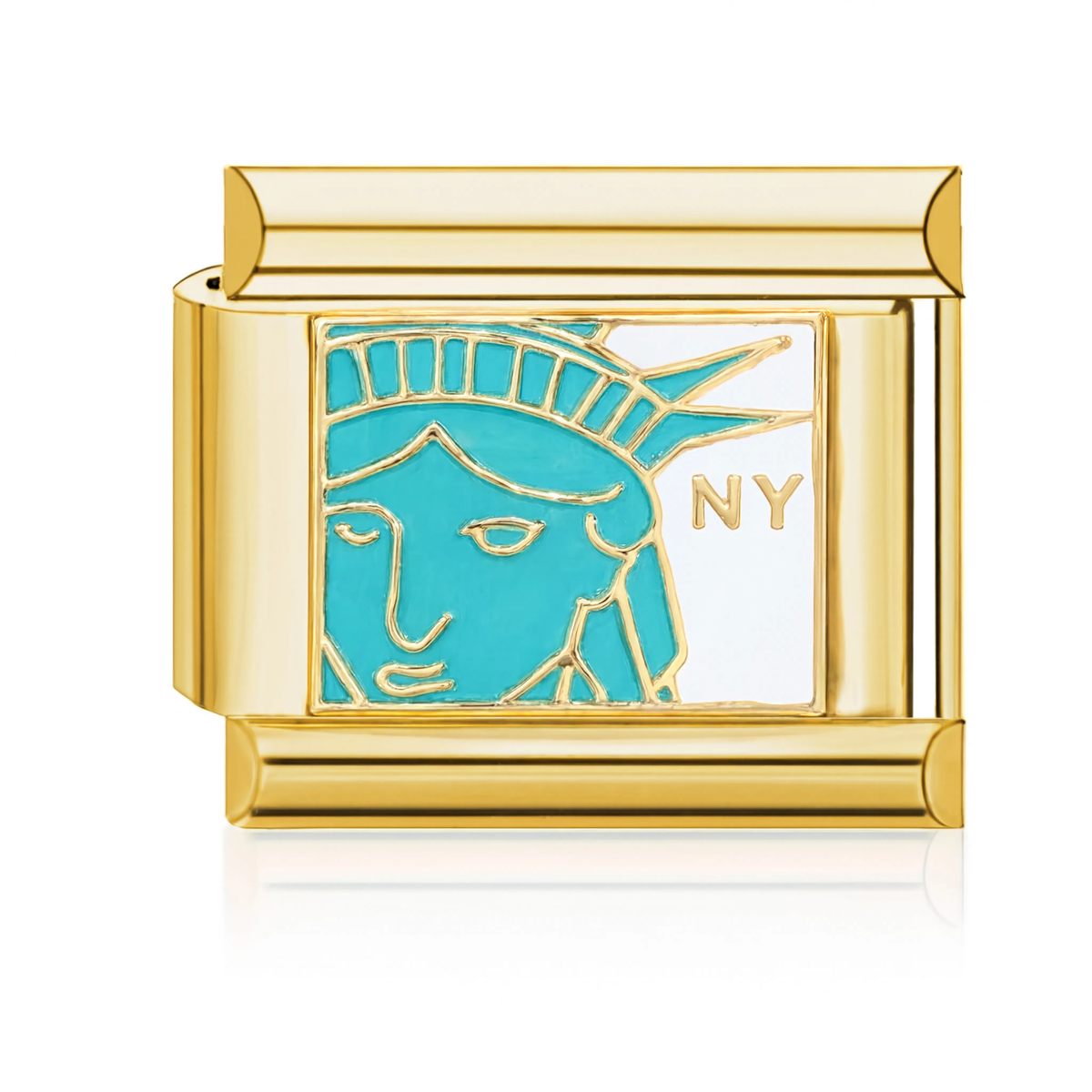 Statue of Liberty Charm HD Gold
