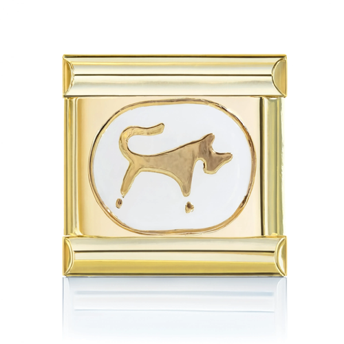 Taurus Bull Charm Gold HD