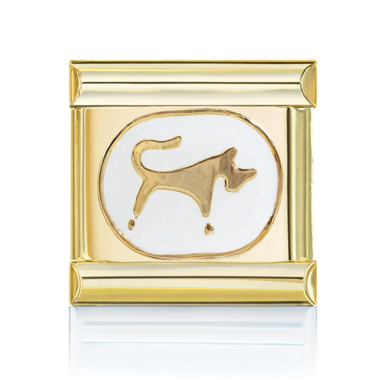 Taurus Bull Charm Gold HD