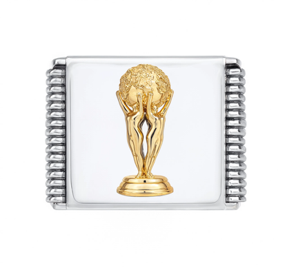 Trophy Charm Silver