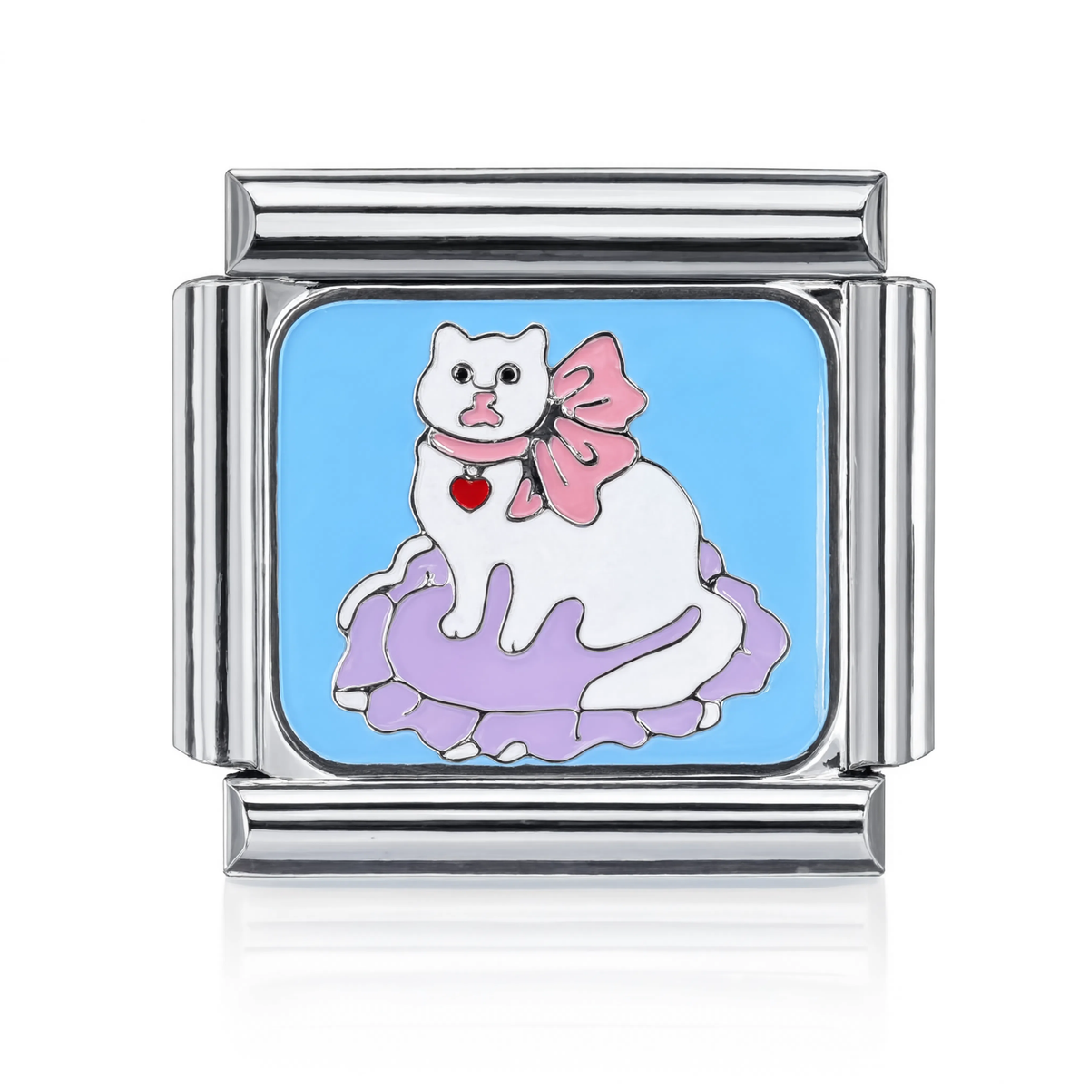 White Cat Charm HD