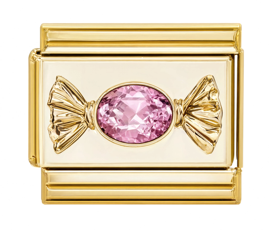 Pink Candy Italian Charm