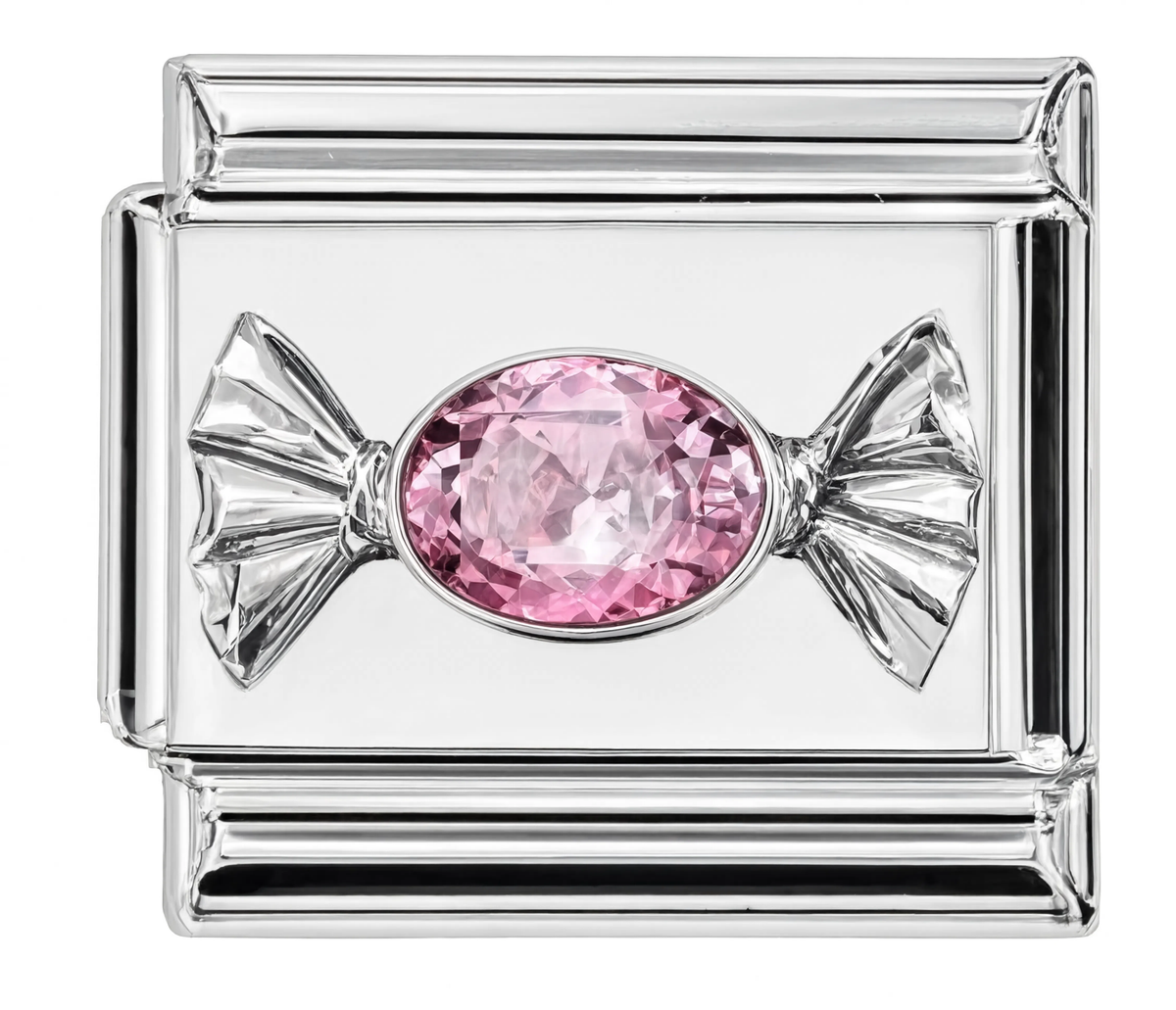 Pink Candy Italian Charm