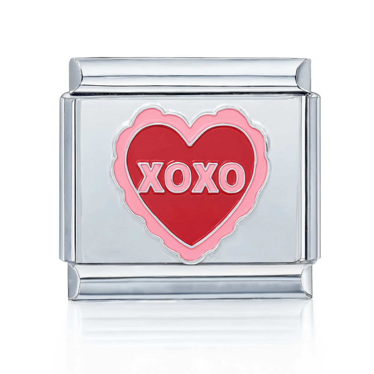XOXO Heart Silver