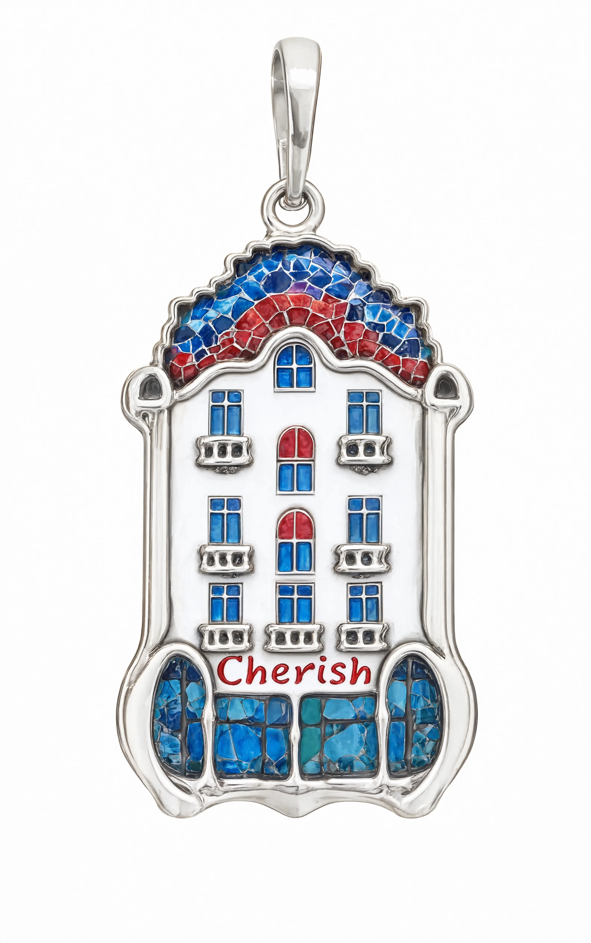 Casa Batlló Charm Silver — product view