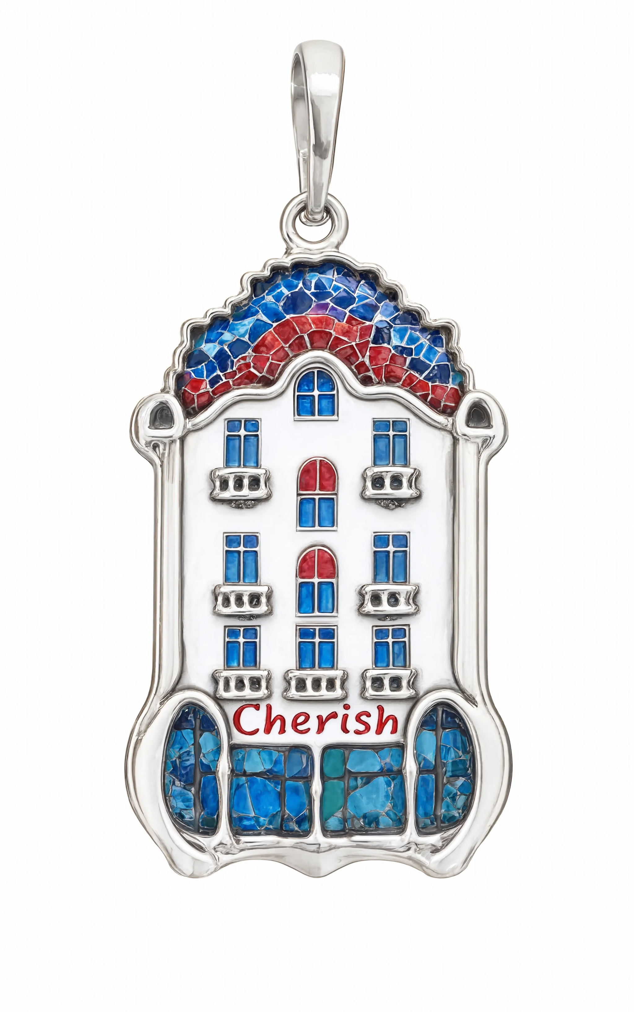 Casa Batlló Charm Silver — product view