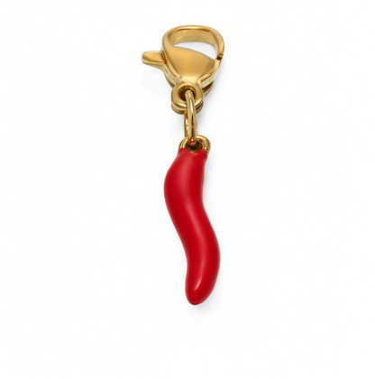 Cornicello Charm Gold — product view