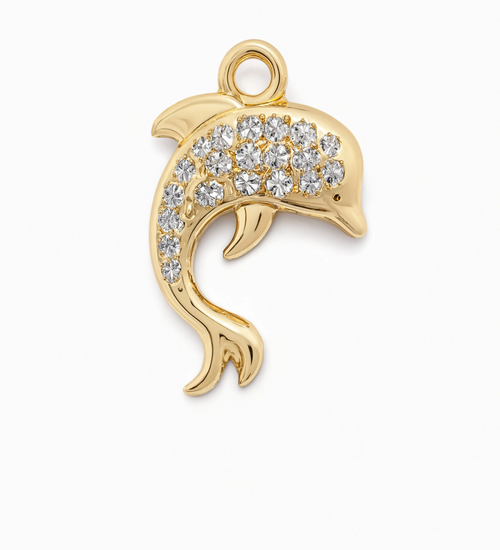 Dolphin Charm Gold — product view
