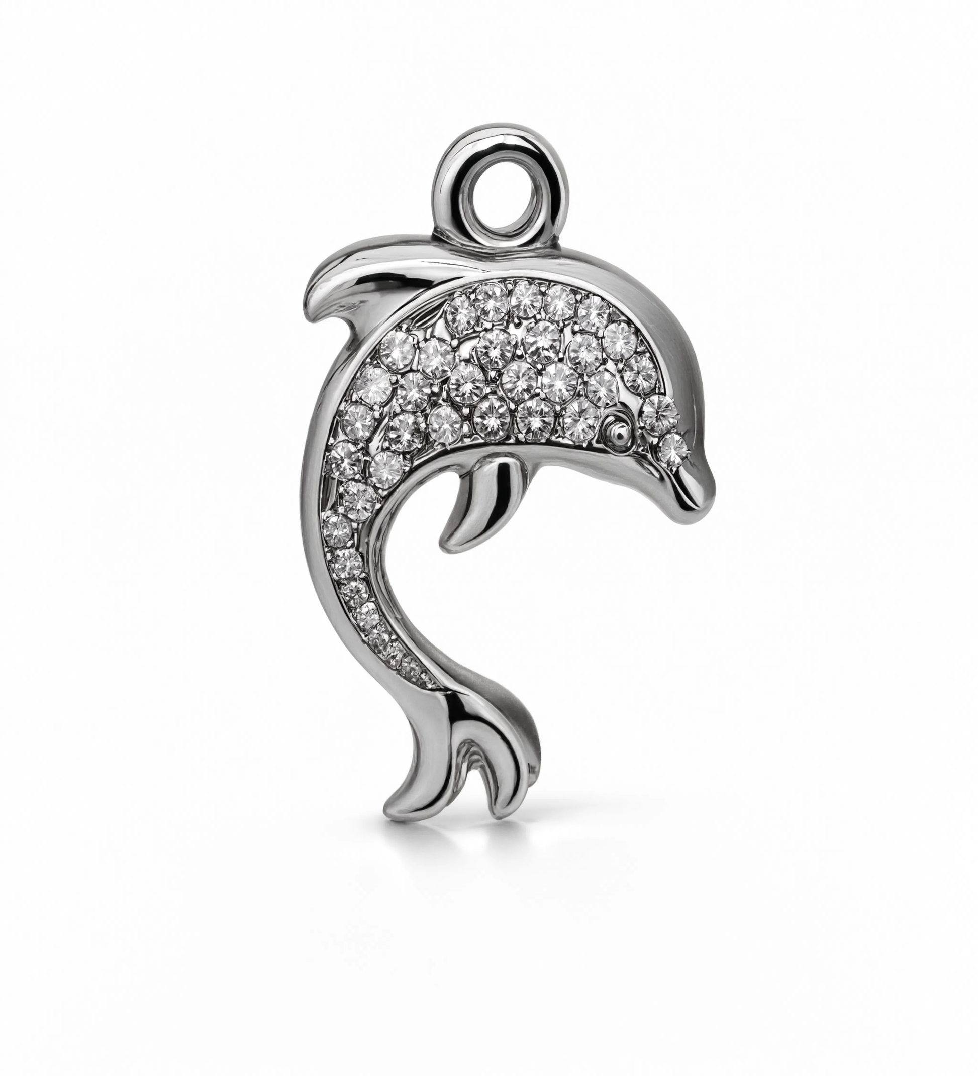 Dolphin Charm Silver — product view