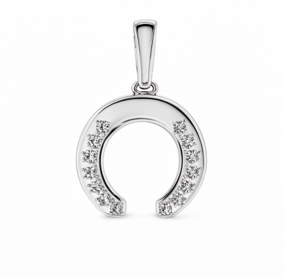 Horseshoe Charm Silver