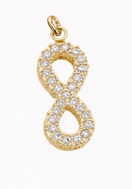 Infinity Charm Gold