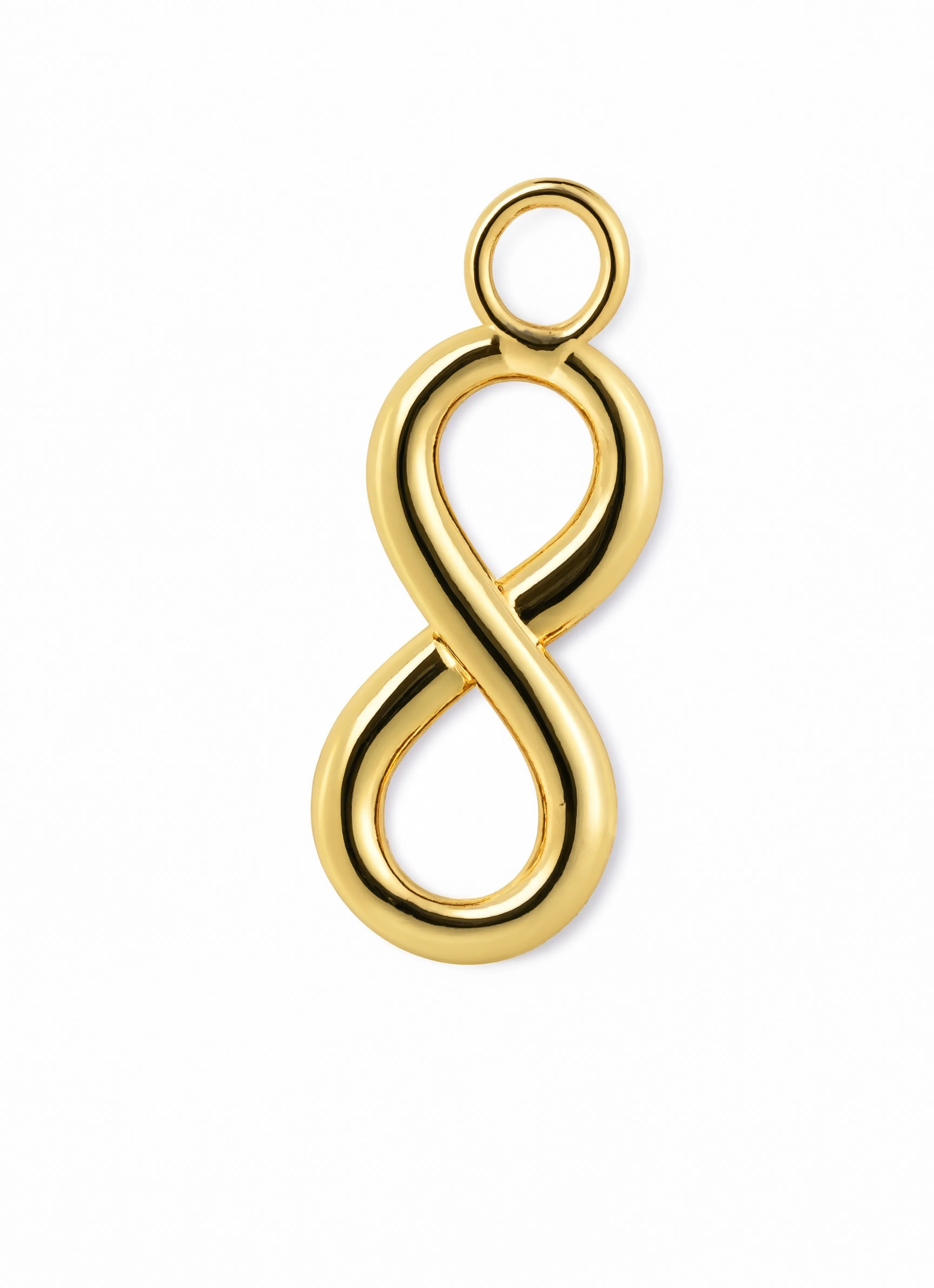 Infinity Plain Charm Gold — product view