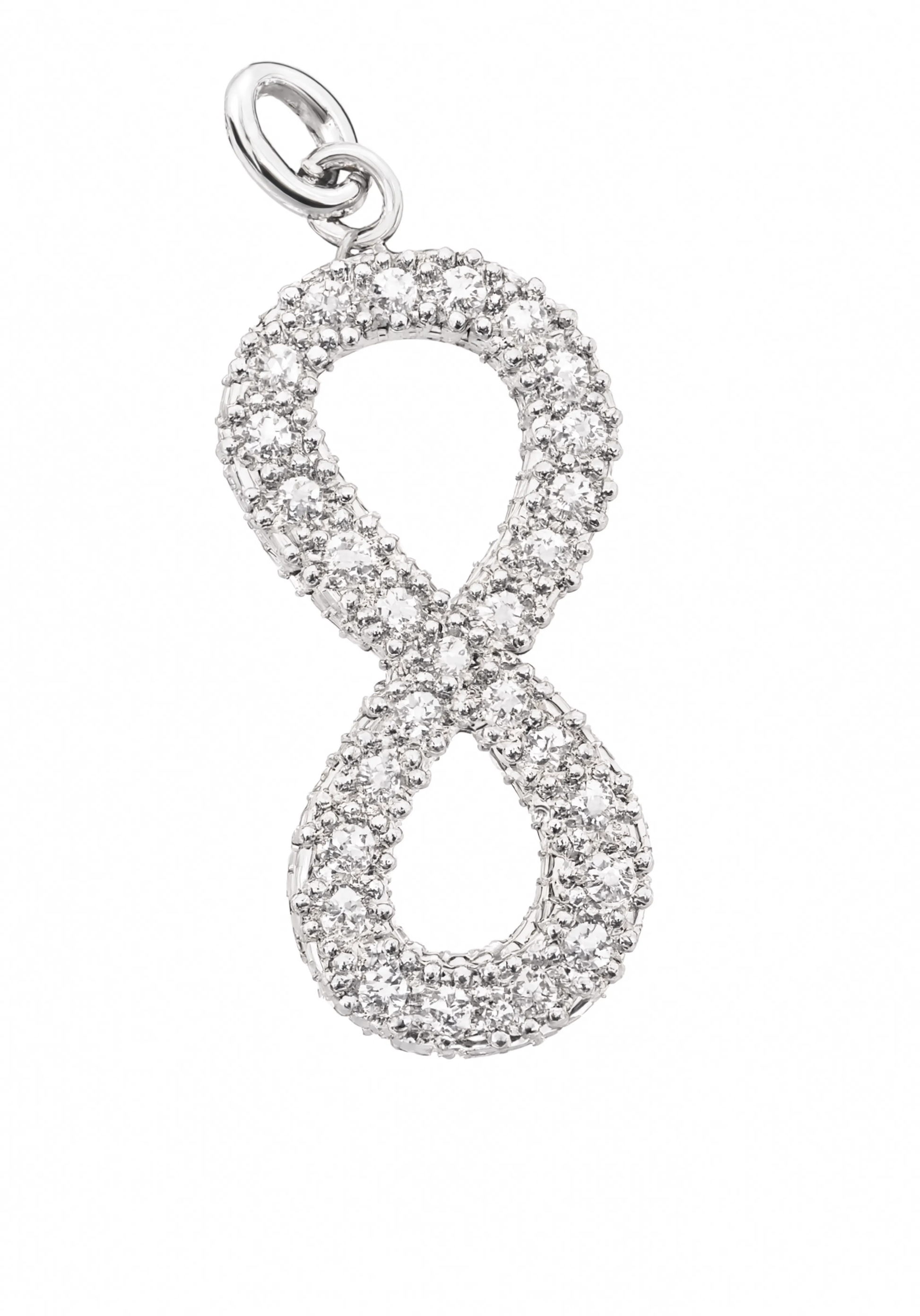 Infinity Charm Silver