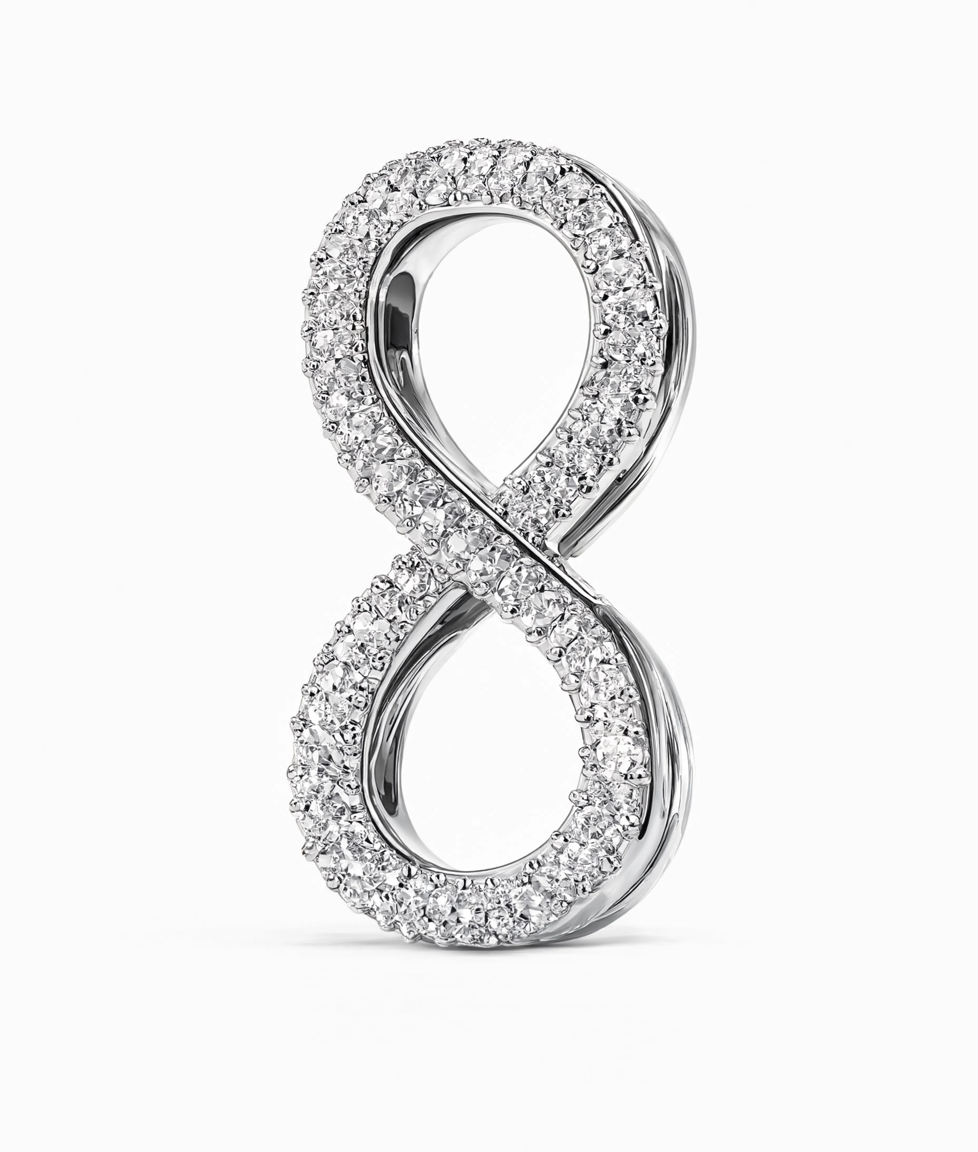 Infinity 2 Charm Silver
