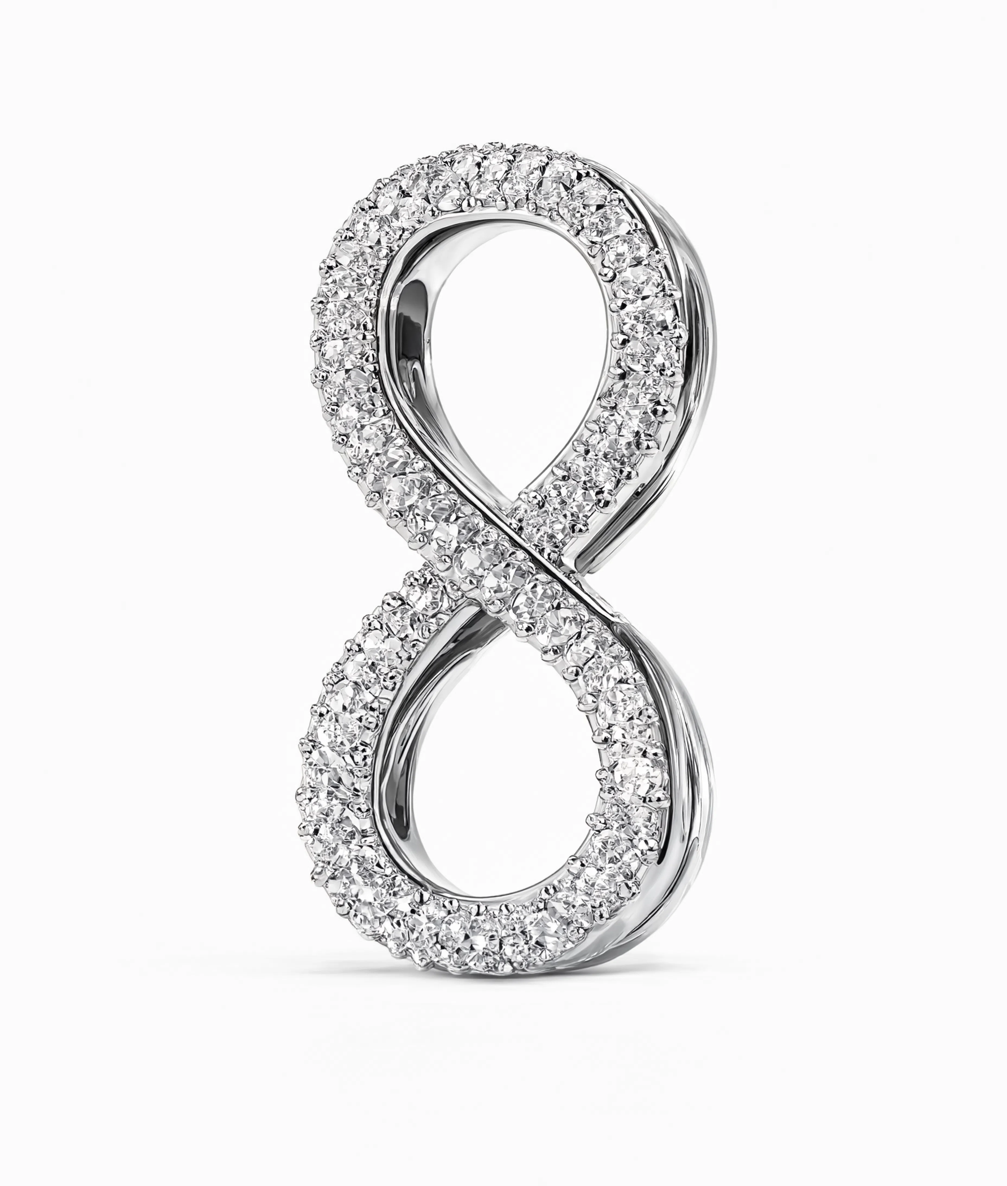 Infinity 2 Charm Silver