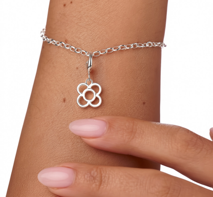Panot Charm Silver — worn on bracelet
