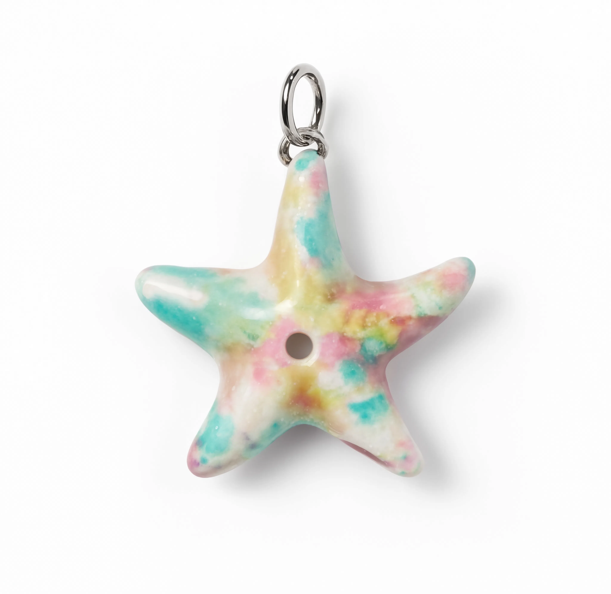 Starfish Charm Silver