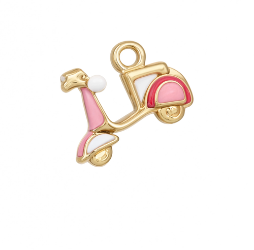 Vespa Pink Charm Gold